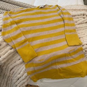 Ann Taylor Loft lightweight sweater with tie back